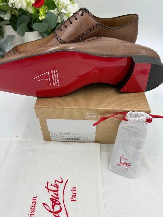 ********Men’s Christian Louboutin LAFITOCH leather Oxfords. Size 45.5./ l2.5 US. main image 10